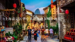 上海嘉定区华亭镇澄浏路在哪个地方?